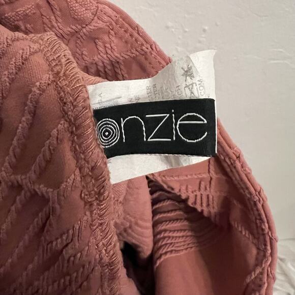 Onzie Revolve Leggings Dusty Pink Rose Mauve Size-XS Small - Picture 5 of 5